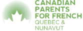 Canadian Parents for French – Quebec – Nunavut Logo